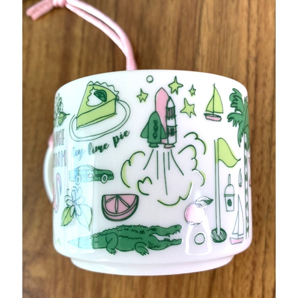 Starbucks Been There Series Across The Globe 2023 Florida Coffee Mug Ornament - Picture 5 of 10